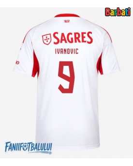 Benfica Franjo Ivanovic #9 Tricou Fotbal Replică 2025-26 Barbati Treilea